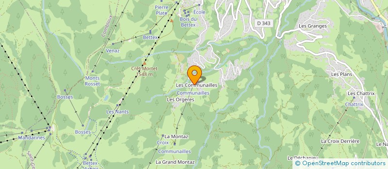 localisation de l'entreprise RC SCI  SAINT-GERVAIS-LES-BAINS