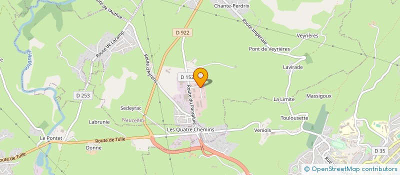 localisation de l'entreprise RC TP à NAUCELLES