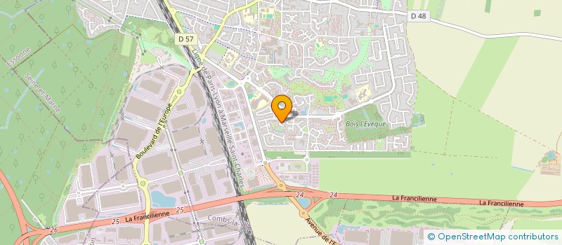 localisation de l'entreprise RC TRANSPORT 77  COMBS-LA-VILLE