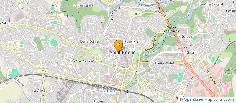 localisation de l'entreprise RC UNION à SAINT-BRIEUC