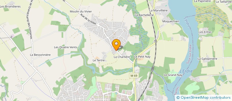 localisation de l'entreprise RC1 à LA CHAPELLE-SUR-ERDRE