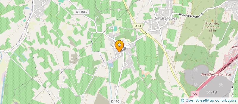 localisation de l'entreprise RC2A  ENTRE-VIGNES