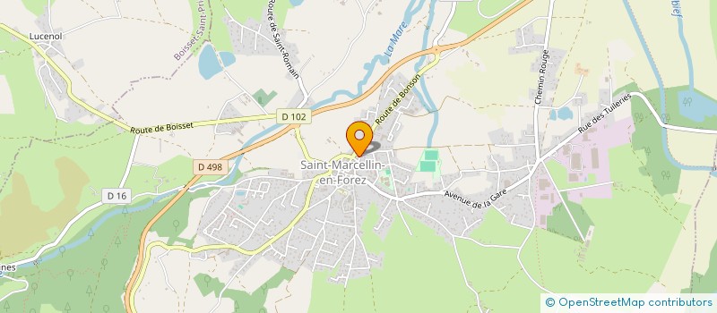 localisation de l'entreprise RC2D  SAINT-MARCELLIN-EN-FOREZ