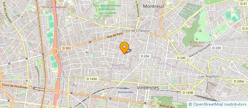 localisation de l'entreprise RC2I à MONTREUIL