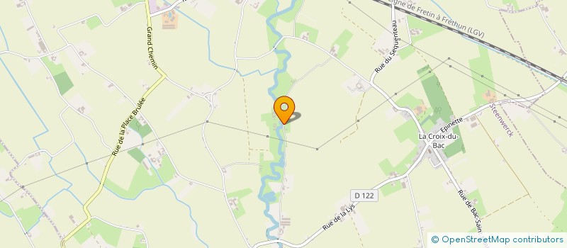 localisation de l'entreprise RC2J  STEENWERCK