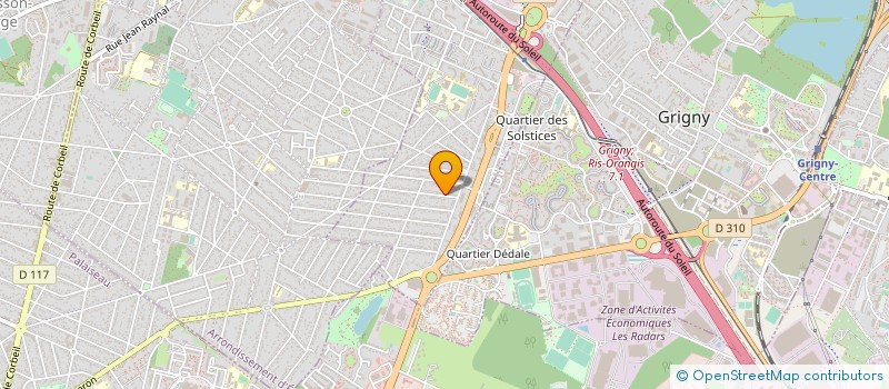localisation de l'entreprise RC2M-91 ELECTRICITE GENERALE à VIRY-CHATILLON