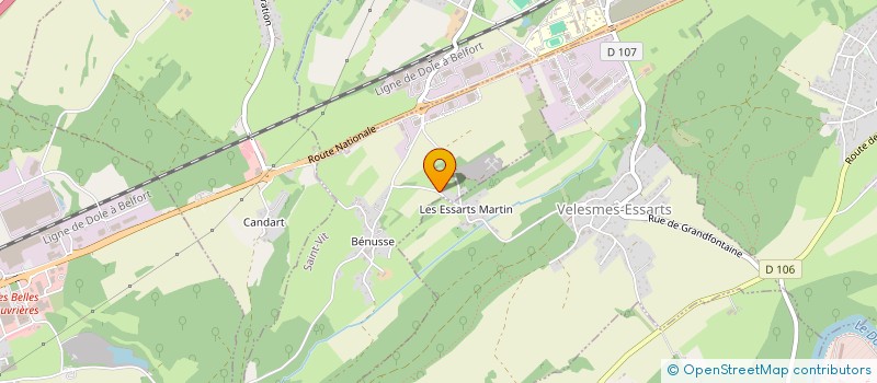 localisation de l'entreprise RC3E  SAINT-VIT