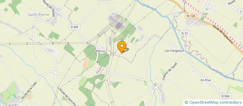 localisation de l'entreprise RC3M à VERFEIL