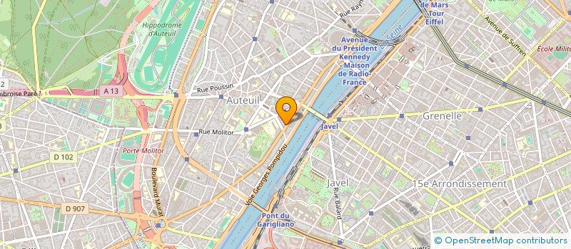 localisation de l'entreprise RCA à PARIS