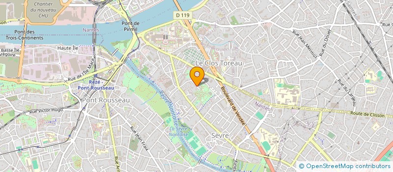 localisation de l'entreprise RCA NOVA à NANTES