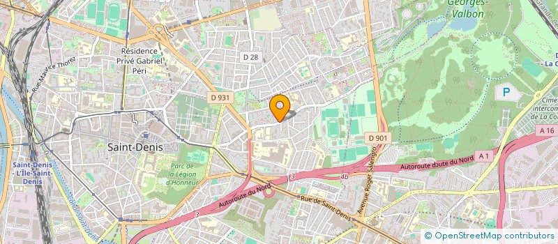 localisation de l'entreprise RCAB TECHNOLOGIES à SAINT-DENIS