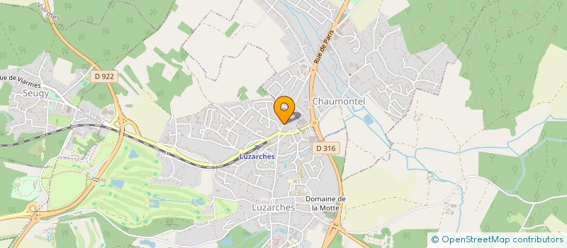 localisation de l'entreprise RCAID  BORAN-SUR-OISE