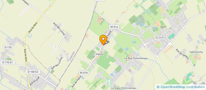 localisation de l'entreprise RCAJAL à AUBERS