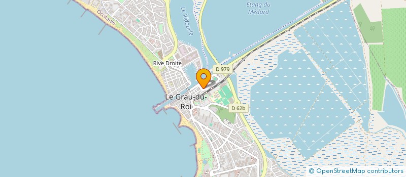 localisation de l'entreprise RCB  LE GRAU-DU-ROI