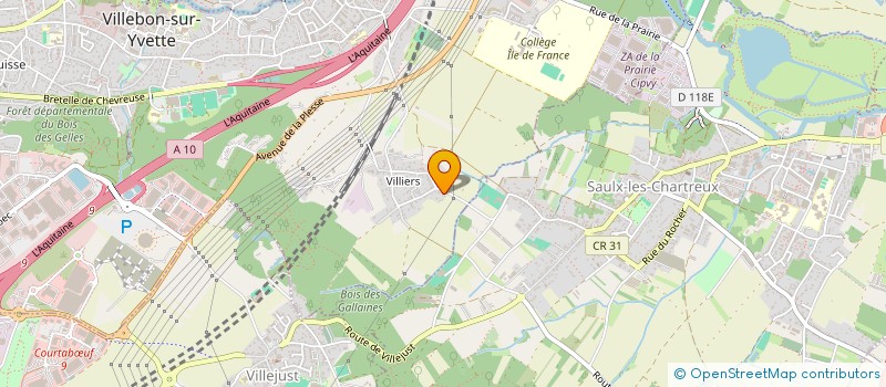 localisation de l'entreprise RCB BATIMENT à VILLEBON-SUR-YVETTE