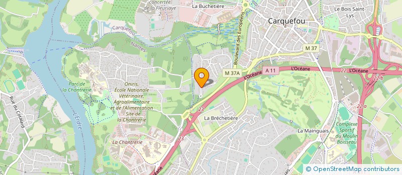 localisation de l'entreprise RCBB-TECHNOLOGIES à CARQUEFOU