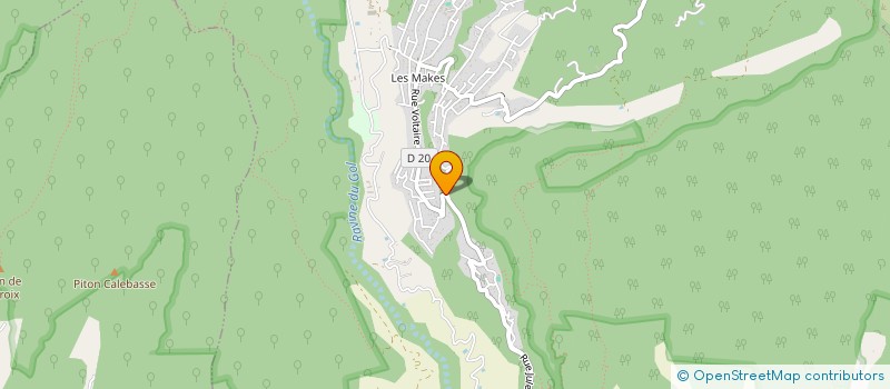 localisation de l'entreprise RCC à SAINT-LOUIS