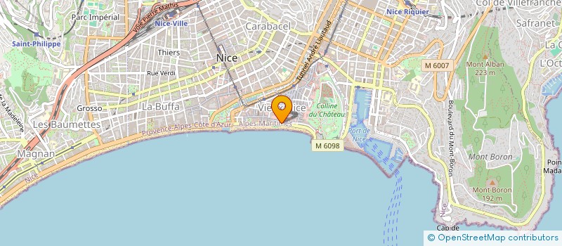 localisation de l'entreprise RCC à NICE