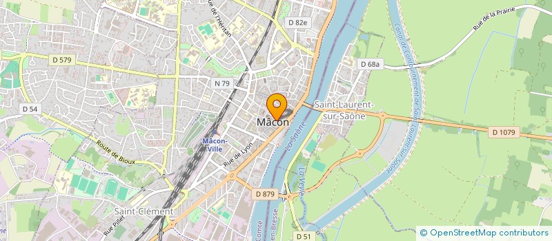 localisation de l'entreprise RCCL à MACON