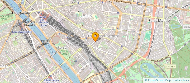localisation de l'entreprise RCCUBE à PARIS