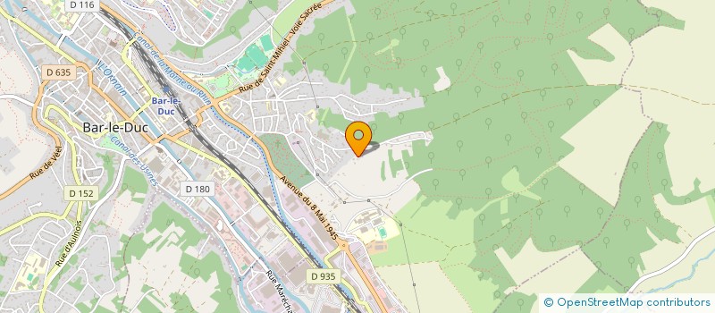 localisation de l'entreprise RCD IMMO  BAR-LE-DUC