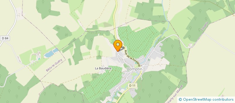 localisation de l'entreprise RCD PARTNERS à DOMPTIN
