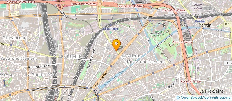 localisation de l'entreprise RCE BLEVIN SARL à PARIS