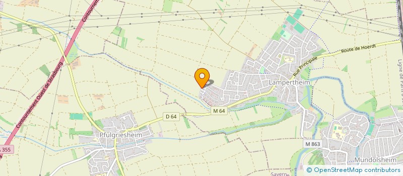 localisation de l'entreprise RCE CONSEILS  ACHENHEIM