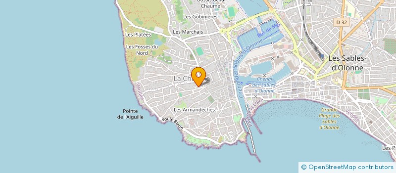 localisation de l'entreprise RCECB à LES SABLES D'OLONNE