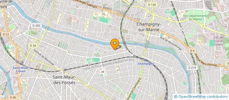 localisation de l'entreprise RCET à SAINT-MAUR-DES-FOSSES