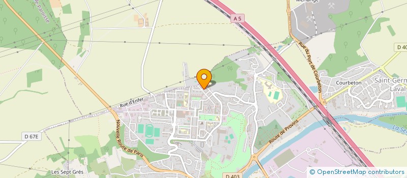 localisation de l'entreprise RCF 12  MONTEREAU-FAULT-YONNE