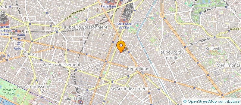 localisation de l'entreprise RCF à PARIS