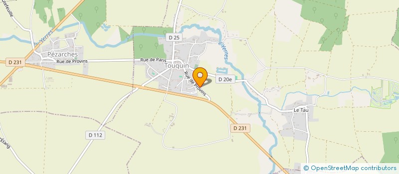 localisation de l'entreprise RCFTP  TOUQUIN