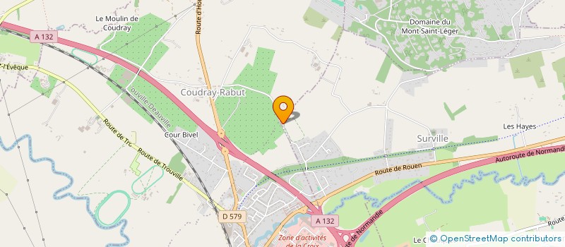 localisation de l'entreprise RCG  PONT L'EVEQUE