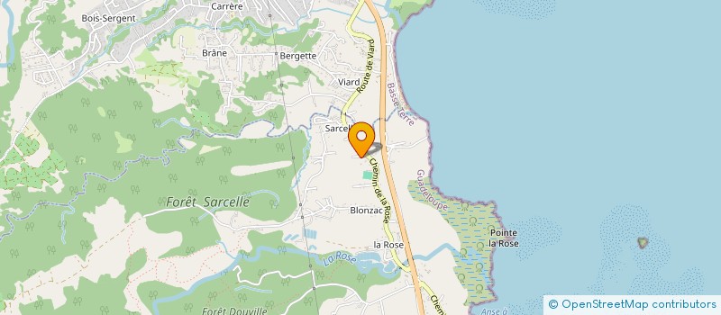 localisation de l'entreprise RCG AUTO  BAIE-MAHAULT