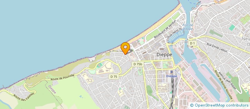 localisation de l'entreprise RCG DE CLISCOUET  DIEPPE