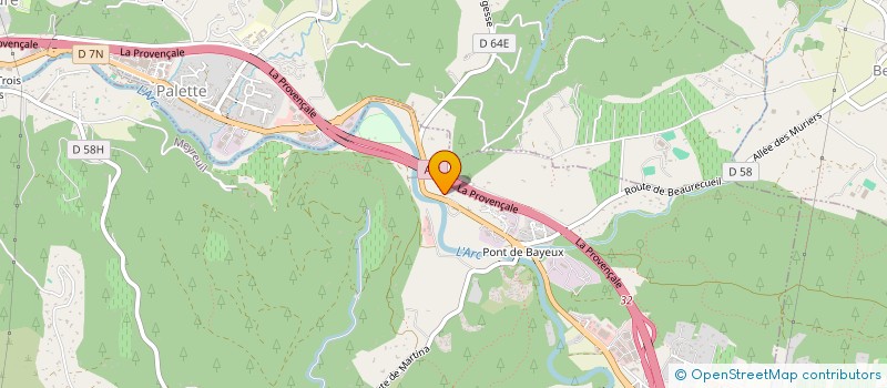 localisation de l'entreprise RCGM  MEYREUIL