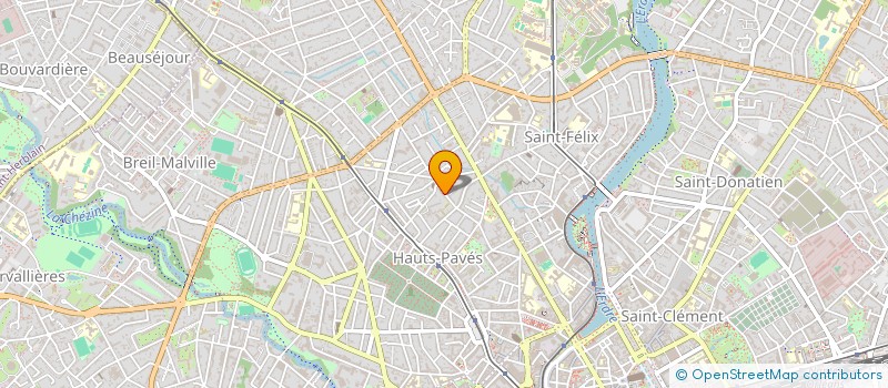 localisation de l'entreprise RCGO INVEST à NANTES
