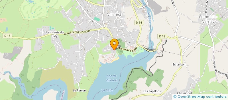 localisation de l'entreprise RCH 2022  VILLEREST