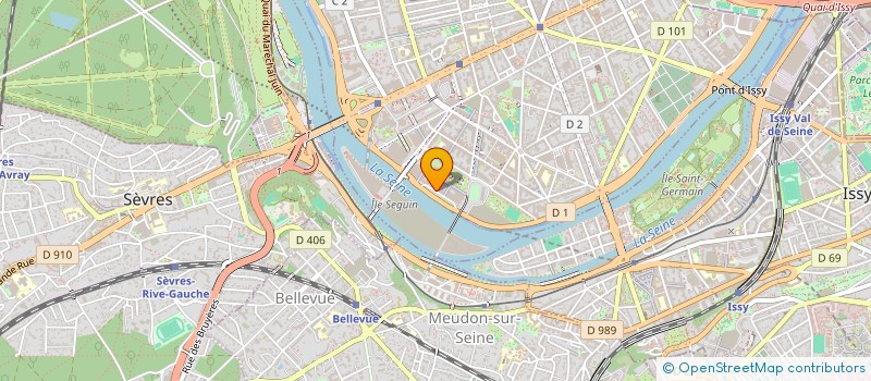 localisation de l'entreprise RCH à BOULOGNE-BILLANCOURT