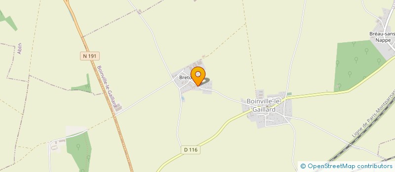 localisation de l'entreprise RCH ASSOCIATION  BOINVILLE-LE-GAILLARD