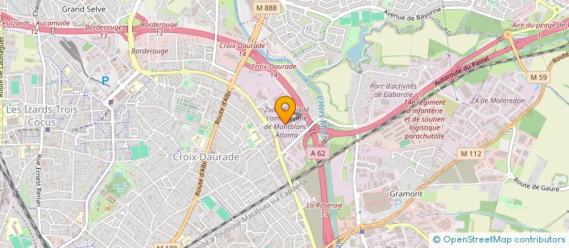 localisation de l'entreprise RCH BATIPRO  TOULOUSE