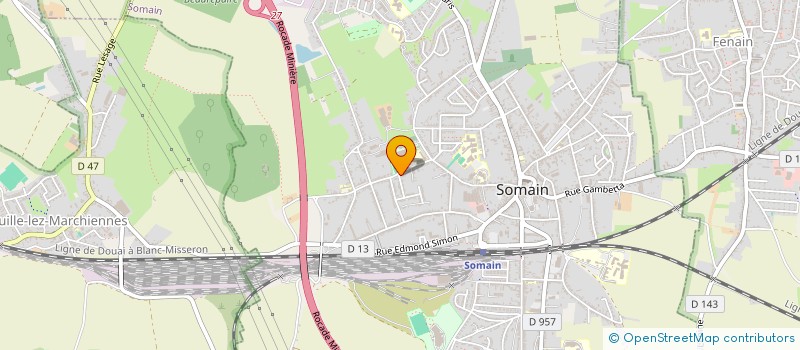 localisation de l'entreprise RCH INVEST  BRUILLE-LEZ-MARCHIENNES