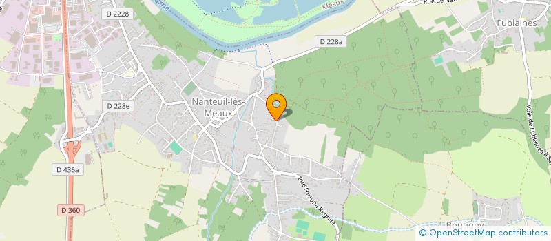 localisation de l'entreprise RCI BAT à NANTEUIL-LES-MEAUX