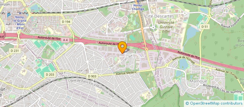 localisation de l'entreprise RCI CONCEPT à NOISY-LE-GRAND