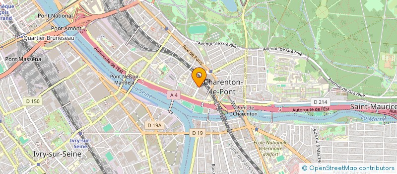 localisation de l'entreprise RCI PARTNERS  BORDEAUX