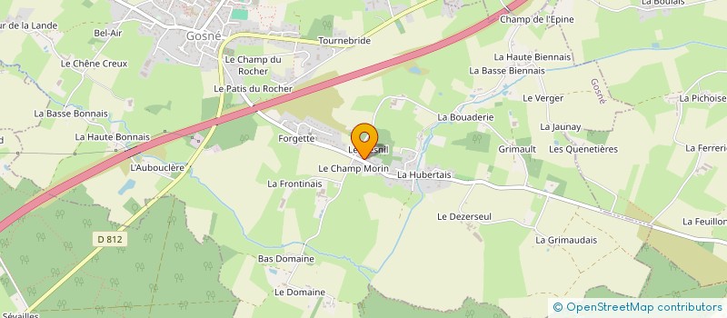 localisation de l'entreprise RCJK IMMO  GOSNE