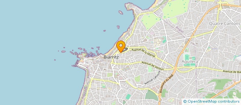 localisation de l'entreprise RCK à BIARRITZ