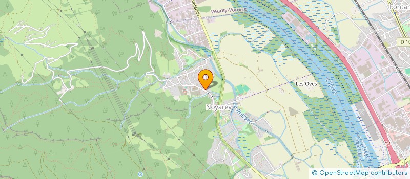 localisation de l'entreprise RCK à NOYAREY