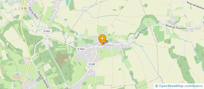 localisation de l'entreprise RCK  TOUSSIEUX